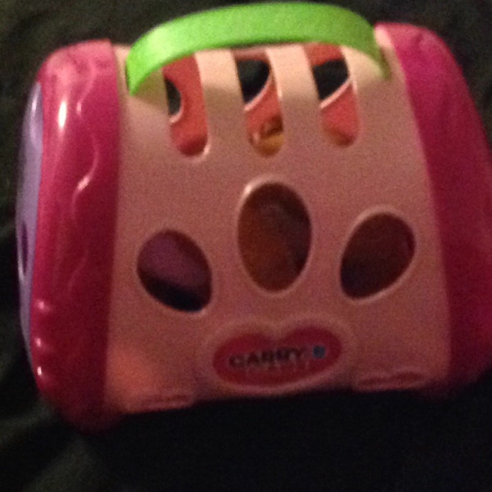 Dog and dog carrier